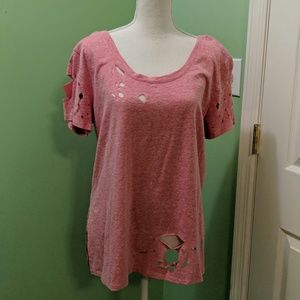 ✨Distressed tee✨